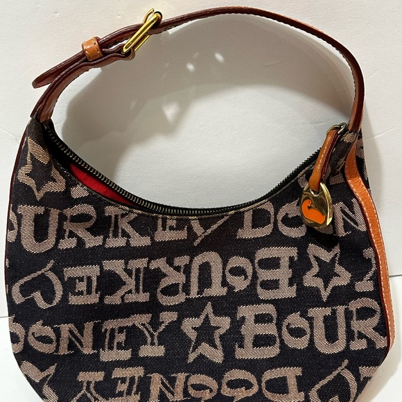 Vintage Dooney Bourke Handbag y2K Purse made in Italy - Picture 3 of 11